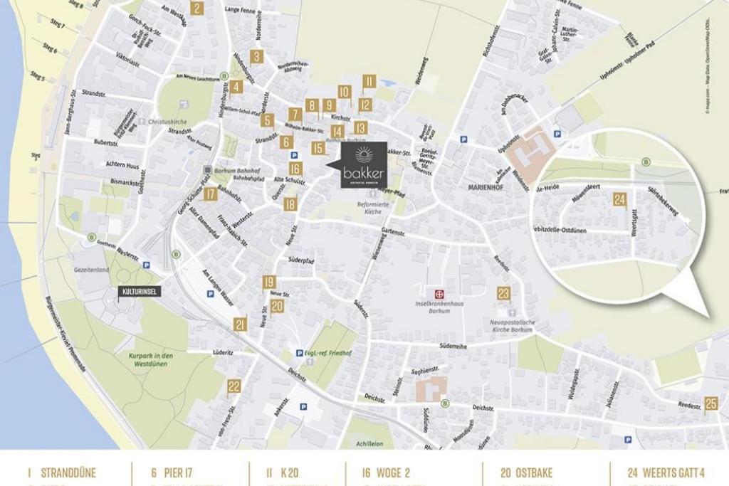 Ferienwohnung 1 K20 博尔库姆 外观 照片